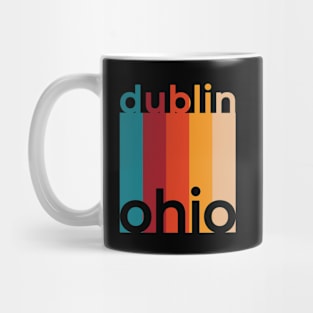 Dublin Ohio Retro Mug